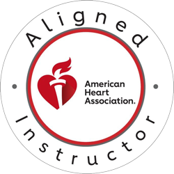 American Heart Association Aligned Instructor logo